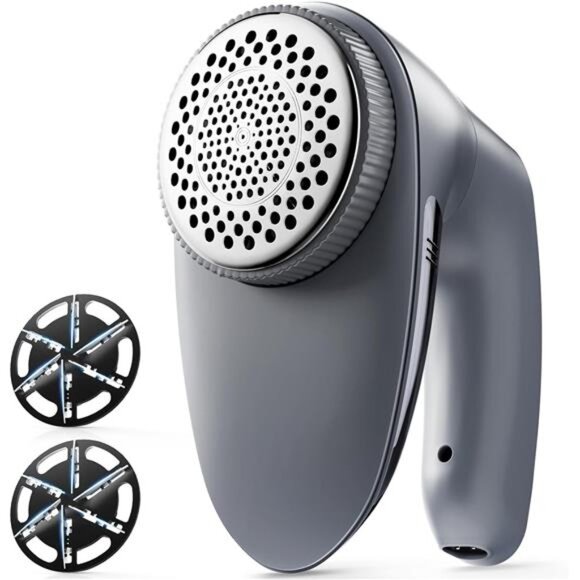 Fabric Shaver, Rechargeable Lint Remover Defuzzer Sweater Shaver, Fuzz Remover - Picture 1 of 6